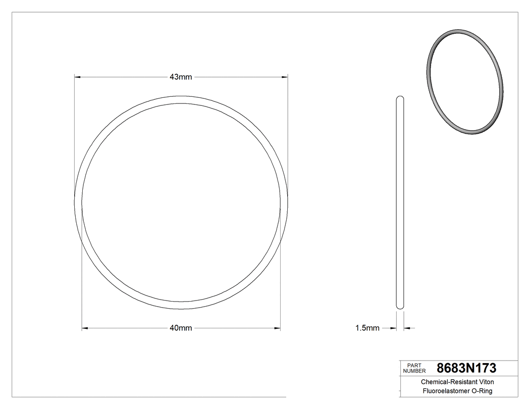 Technical drawing - 8683N173
